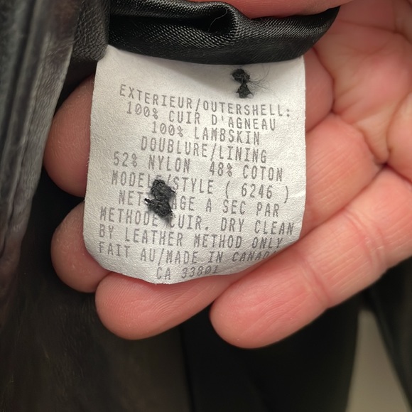 Genuine Leather Jacket - Picture 3 of 3